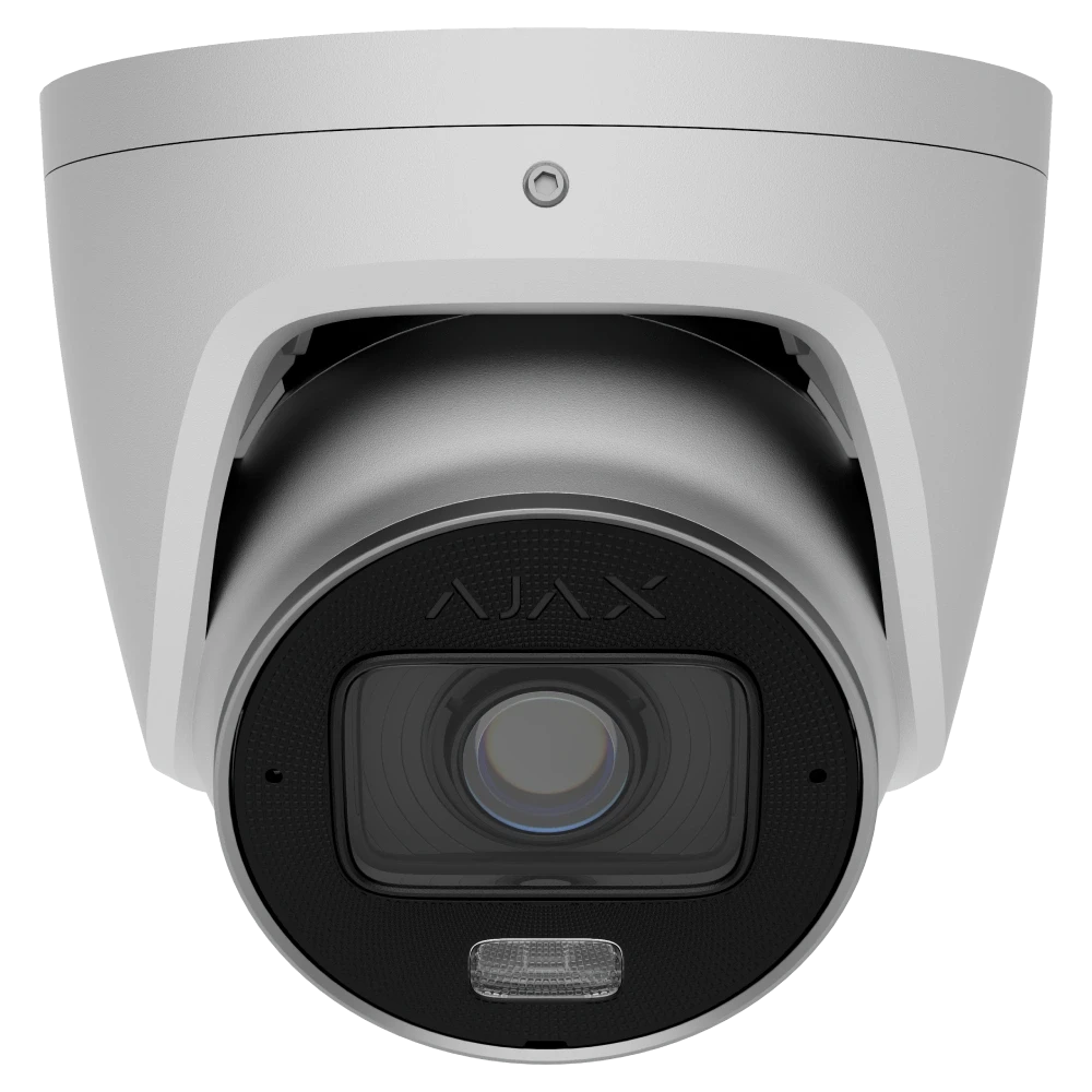 Відеокамера IP Ajax TurretCam HLVF ASP 5 Mp 2,8-12 мм White (3104160088) Відеокамера IP Ajax TurretCam HLVF ASP 5 Mp 2,8-12 мм White (3104160088)