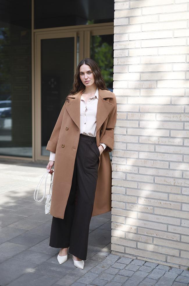 Пальто Lipar с подвернутыми рукавами р. 52 Кемел (6309/3) - фото 3 Пальто Lipar с подвернутыми рукавами р. 52 Кемел (6309/3) - фото 3