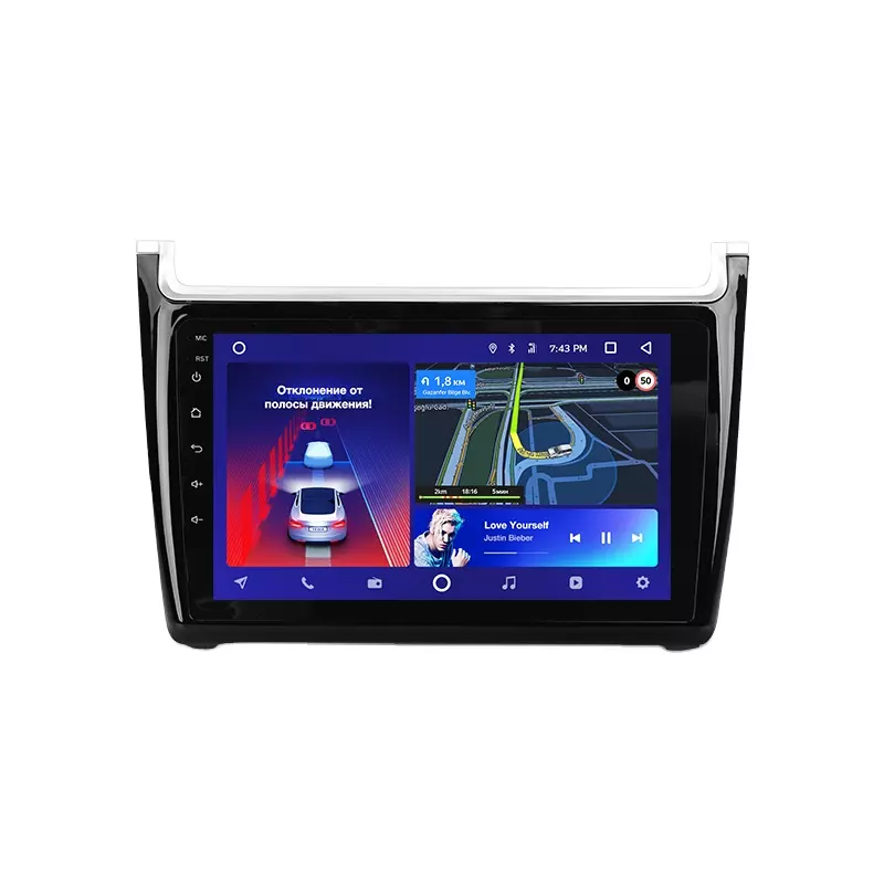 Автомагнитола штатная Teyes CC2L Plus 2/32 для Volkswagen Polo 5 2008-2020 Android (1681756050)