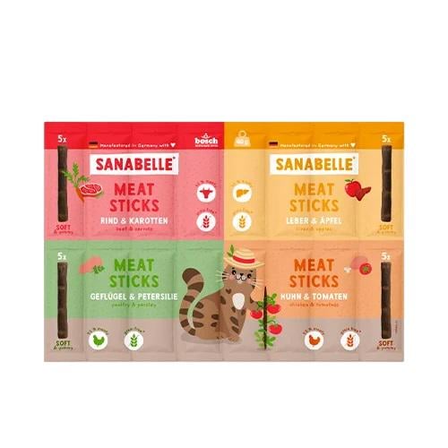 Лакомства Sanabelle мясные палочки Mix 40 г