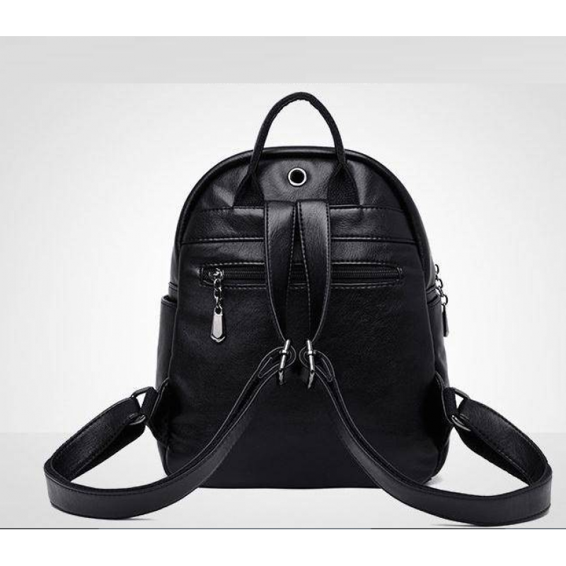 Рюкзак міський 30х25х10 см Чорний (833) - фото 5 Рюкзак міський 30х25х10 см Чорний (833) - фото 5