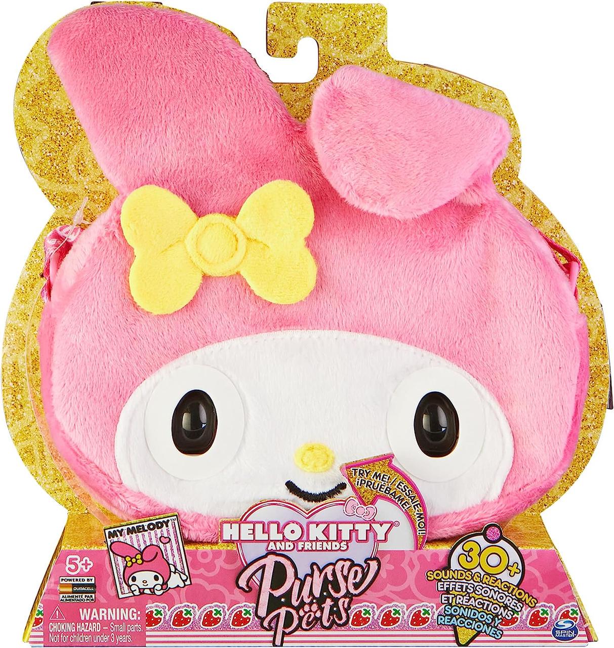 Сумочка Purse Pets Sanrio Hello Kitty and Friends Interactive Pet Toy&Handbag My Melody Chococat (1888393209)