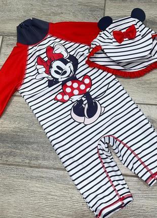 Купальный костюм детский PRIMARK 5154307 полоски 98-104 см Белый (3331109413338)