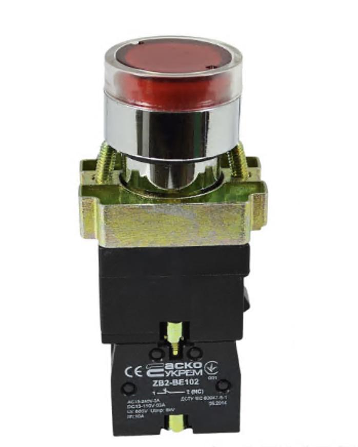 Кнопка АСКО-УКРЕМ XB2-BW3471 с подсветкой Красный (00000001809) Кнопка АСКО-УКРЕМ XB2-BW3471 с подсветкой Красный (00000001809)