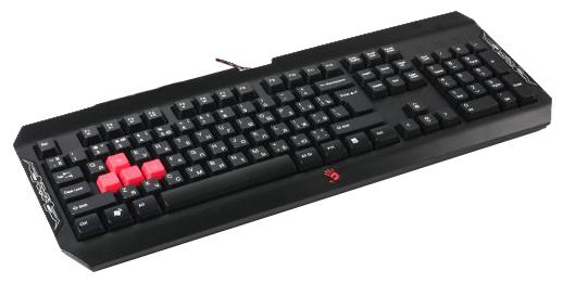 Клавиатура A4Tech Bloody Q100 USB Black - фото 2