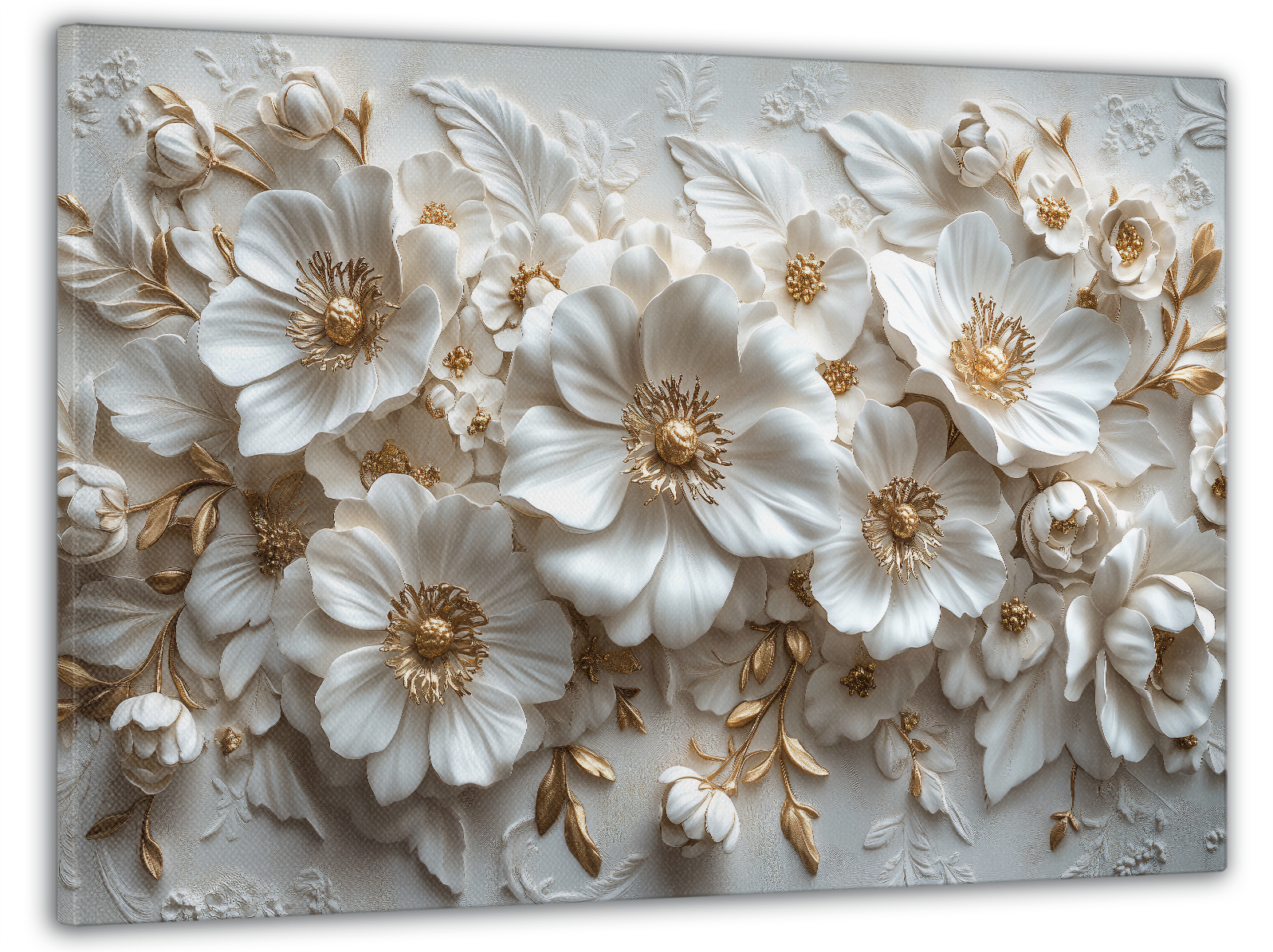 Картина на полотні Mako елегантні квіти 60x100 см (MK10598)