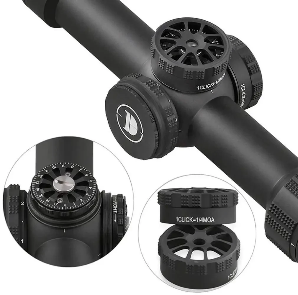 Оптичний приціл Discovery Optics ED 1-6x24 FFP - фото 5 Оптичний приціл Discovery Optics ED 1-6x24 FFP - фото 5