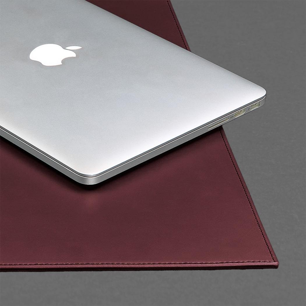 Накладка на стол руководителя кожаная 1.0 Бордовый (A-027165) - фото 5