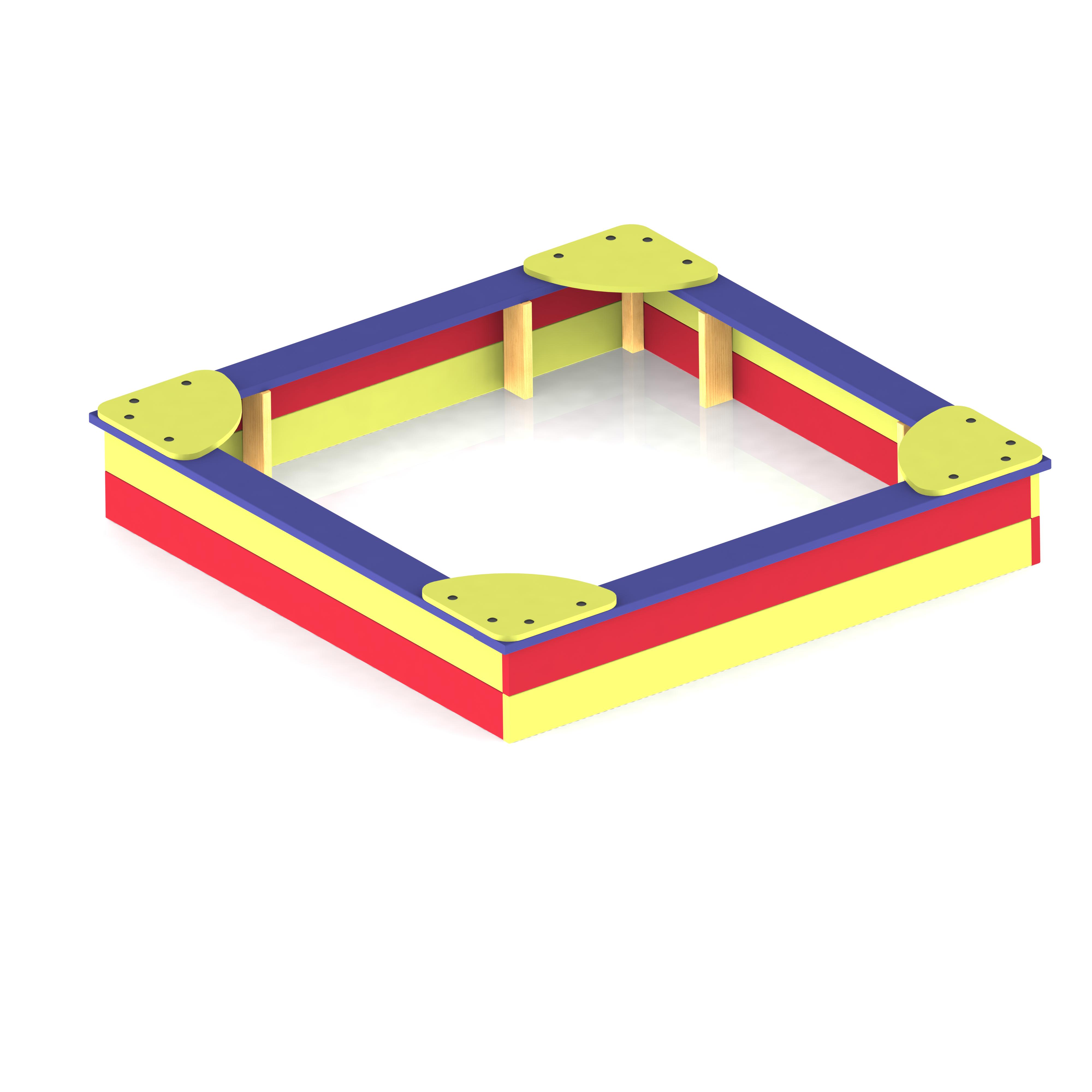 Пісочниця Tivoli-land велика 2000x2000x295 мм (8705882)