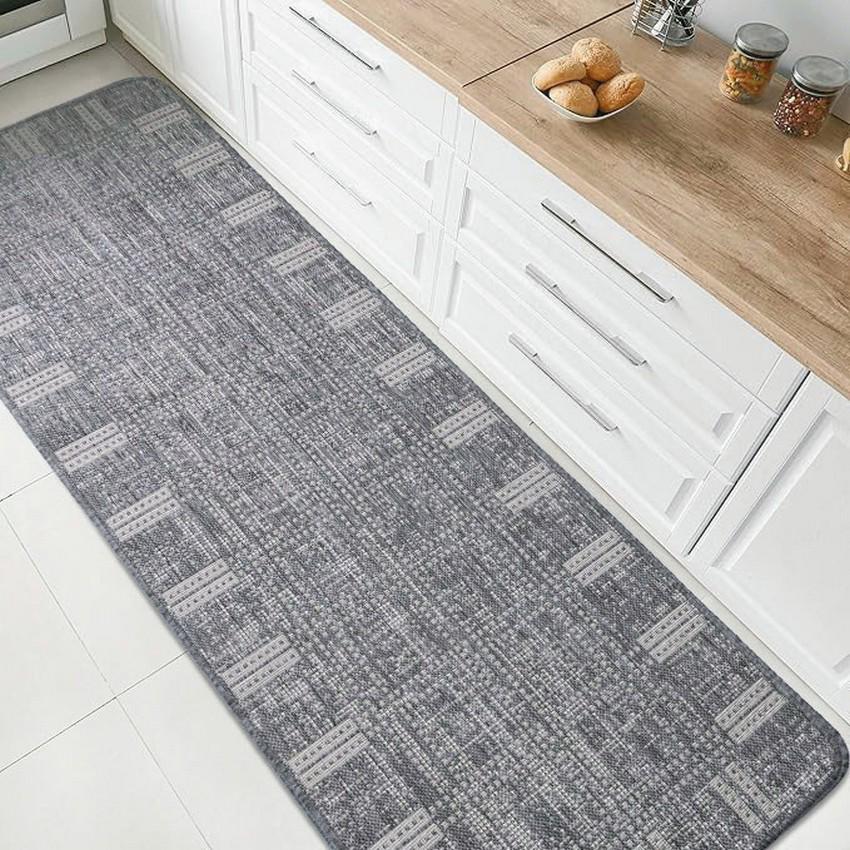 Коврик для кухни Kitchen 19247811 67х200 см Серый