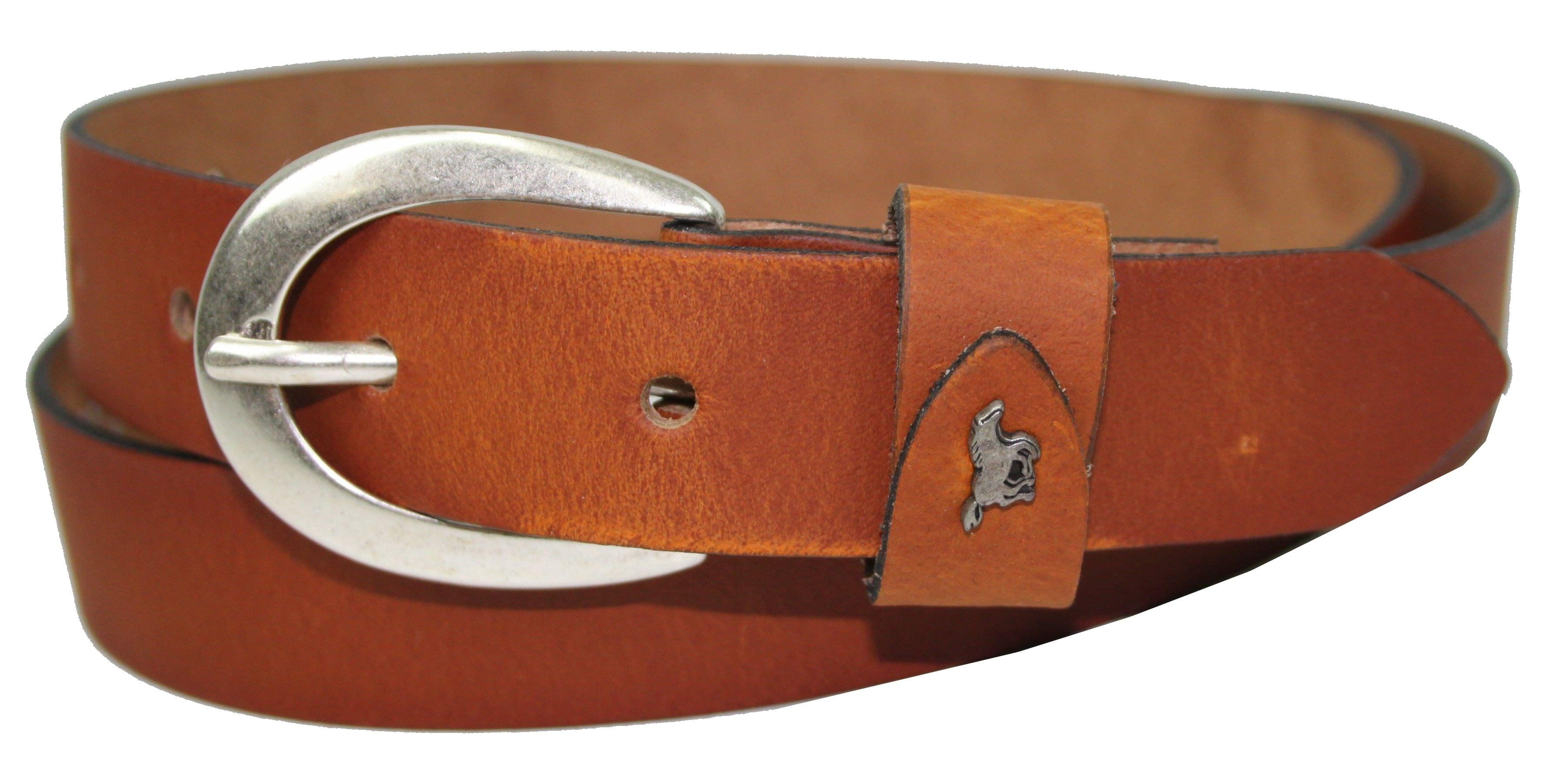 Ремень женский Mustang из натуральной кожи Коричневый (MW3054L32 brown)