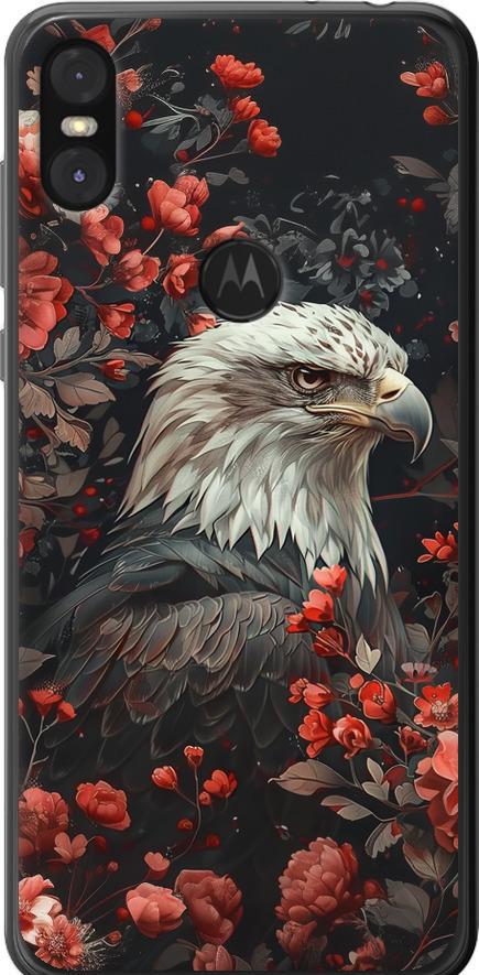Чехол на Motorola One Цветочный страж (6102u-1589-42517) Чехол на Motorola One Цветочный страж (6102u-1589-42517)