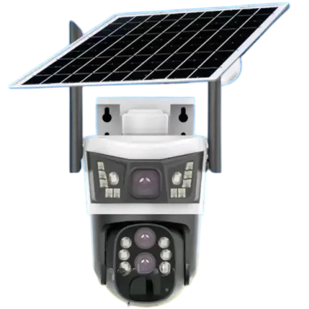Камера видеонаблюдения 3 линзы 10X ZOOM+SOLAR Wi-Fi и 4G/V39-4G (ART 9925) Камера видеонаблюдения 3 линзы 10X ZOOM+SOLAR Wi-Fi и 4G/V39-4G (ART 9925)