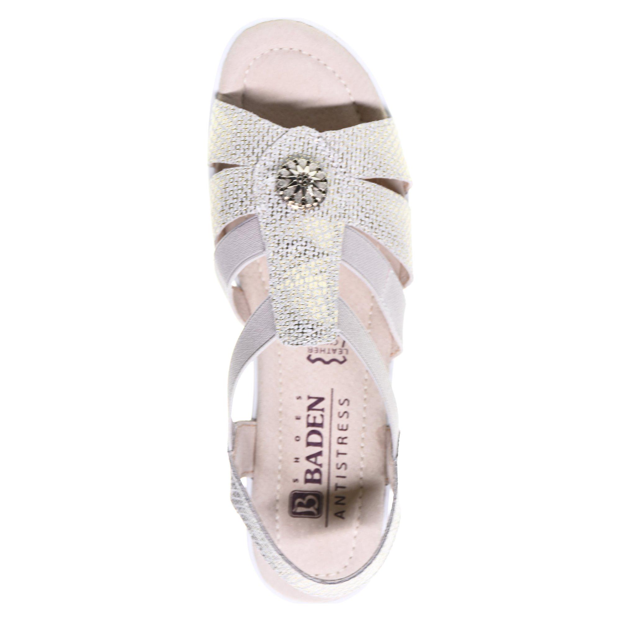 Сандалії жіночі Baden р. 40 Срібний (069497-40) - фото 6 Сандалії жіночі Baden р. 40 Срібний (069497-40) - фото 6