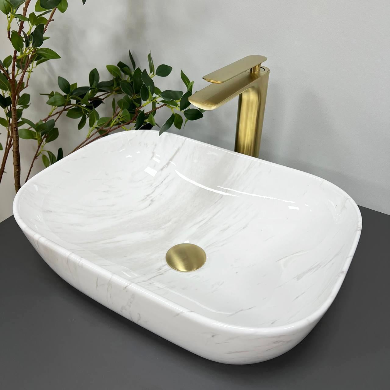 Умивальник накладний VBI RAVENNA Marble Nature Glossy (2808389681)