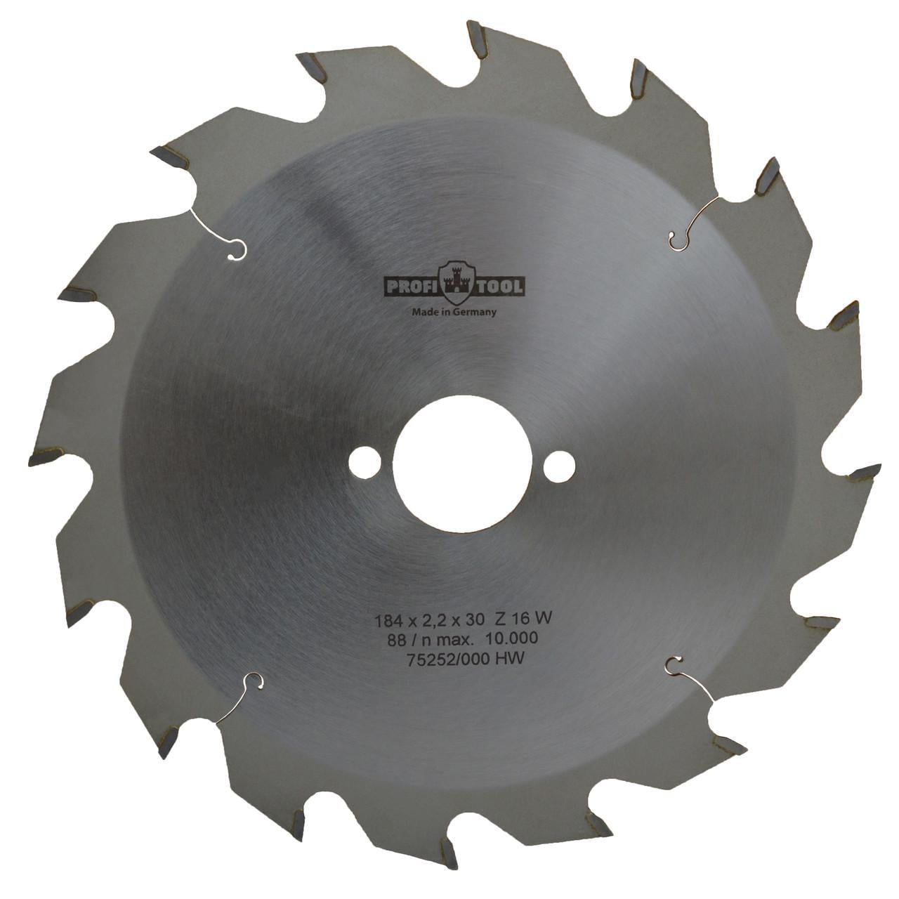 Диск пиляльний PROFITOOL Z 16 W 184х2,2х1,4х30 мм (2118403)