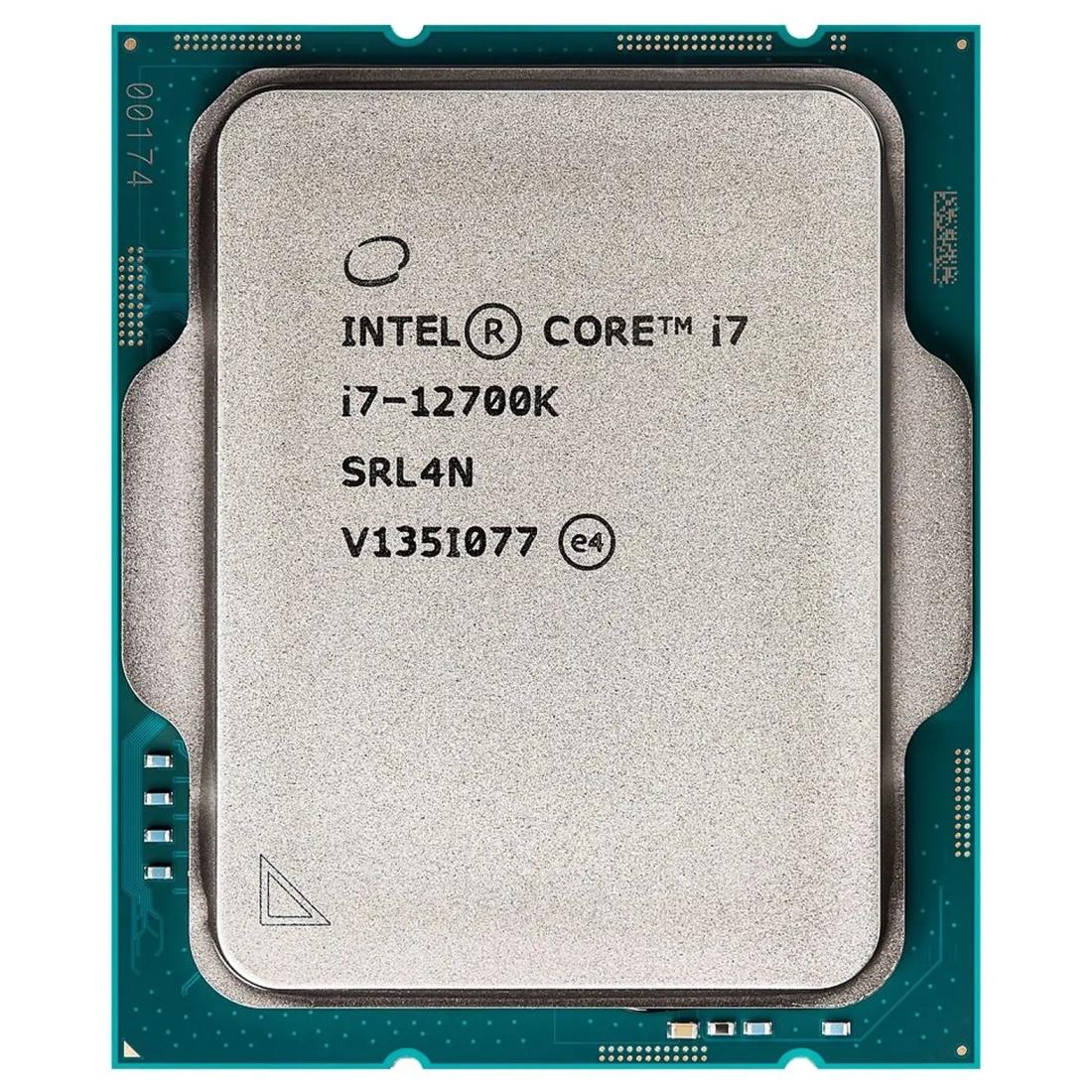 Процессор Intel Core i7-12700K 12 ядер 20 потоков 3,6-5 ГГц 25 МБ LGA1700 Tray (CM8071504553828)