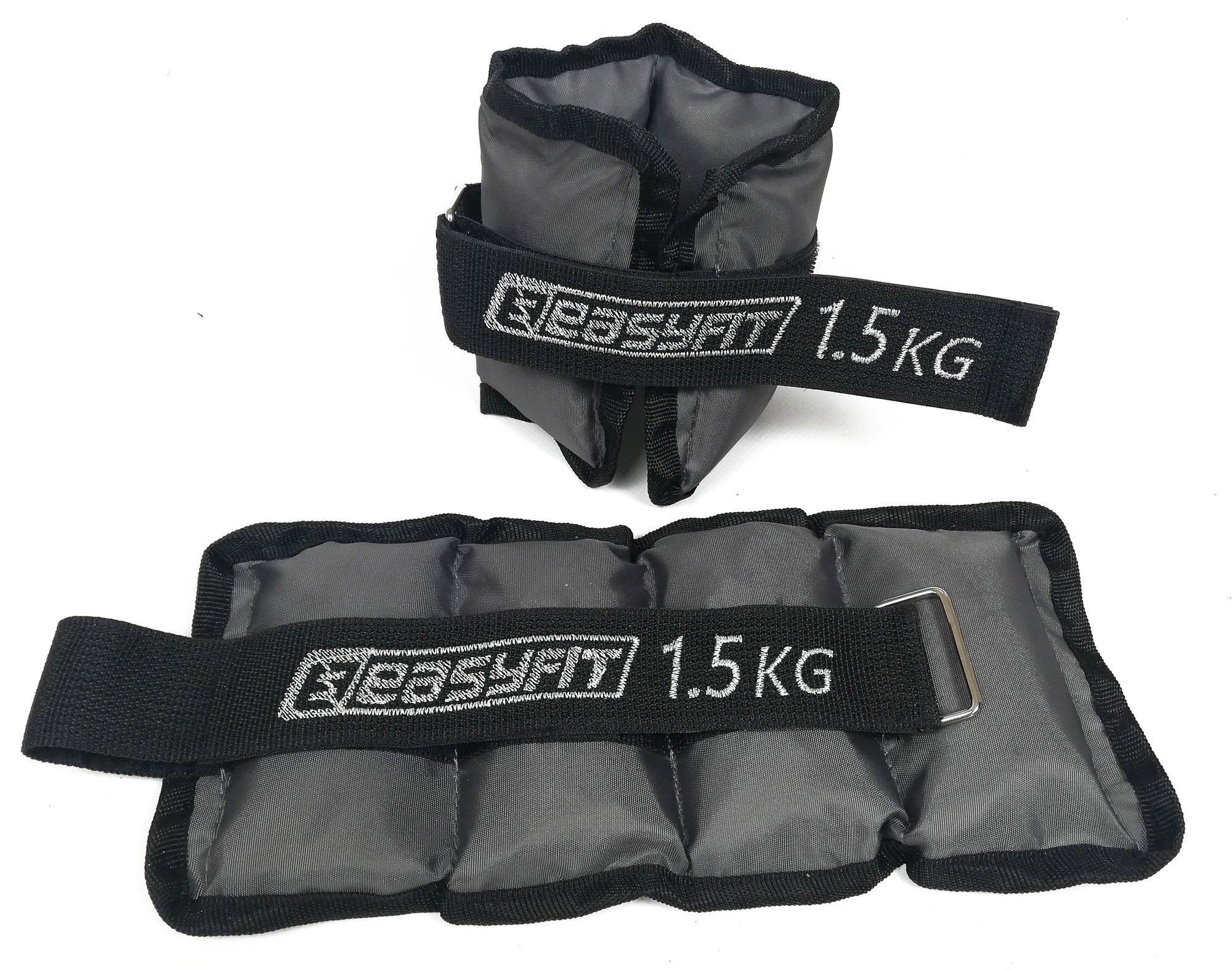 Утяжелители EasyFit Metal с фиксированным весом 2х1,5 кг (EF-WA-1-5) - фото 3 Утяжелители EasyFit Metal с фиксированным весом 2х1,5 кг (EF-WA-1-5) - фото 3