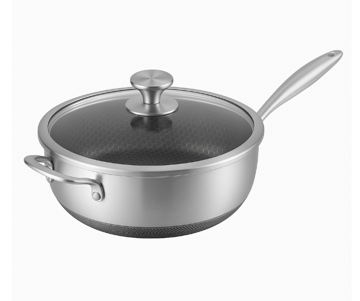 Cковорода глубокая Edenberg 24x8,5 см 3,8 л (EB-13071)