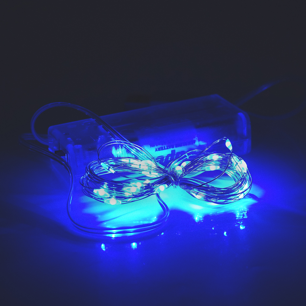 Гирлянда VOLTRONIC 30 LED 3 м Blue (25898454)