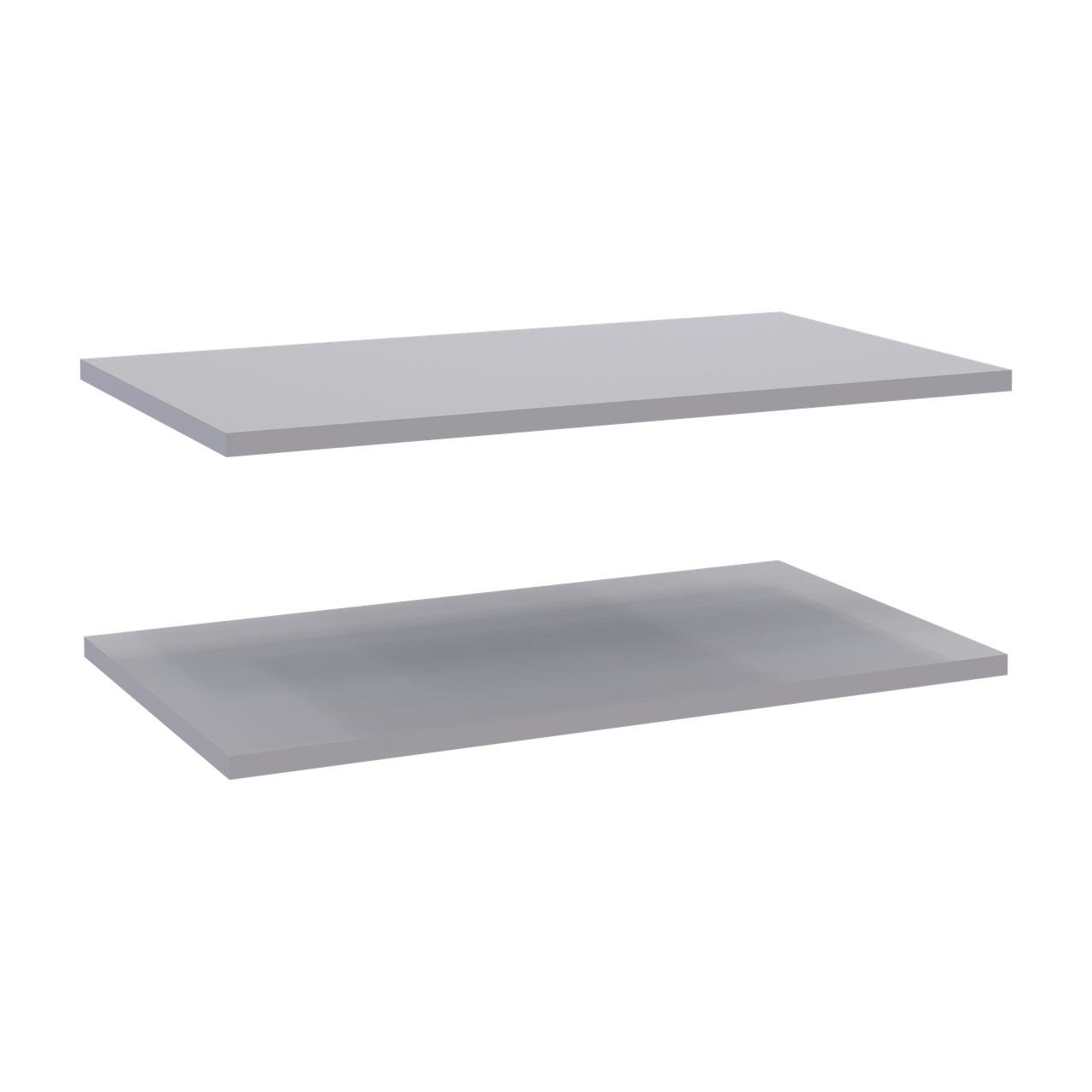 Полиці до тумби Doros Кассель 2 шт. 61,5х34,5х1,6 см Сірий (41516228) Полиці до тумби Doros Кассель 2 шт. 61,5х34,5х1,6 см Сірий (41516228)