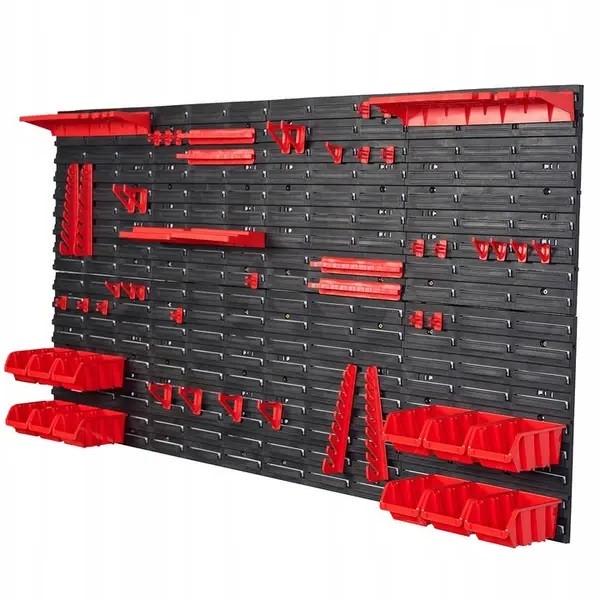 Панель настінна для інструментів Kistenberg 156х78 см 12 контейнерів (MIX549)