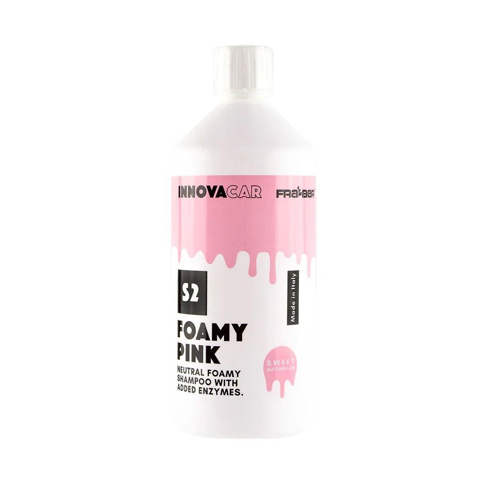 Шампунь для ручной мойки розовый Innovacar S2 Foamy Color Pink Snow Foam 1 л (2944854791)