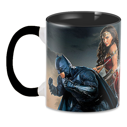 Чашка GeekLand ДС injustice 2 черная ручка (DC.02.06)