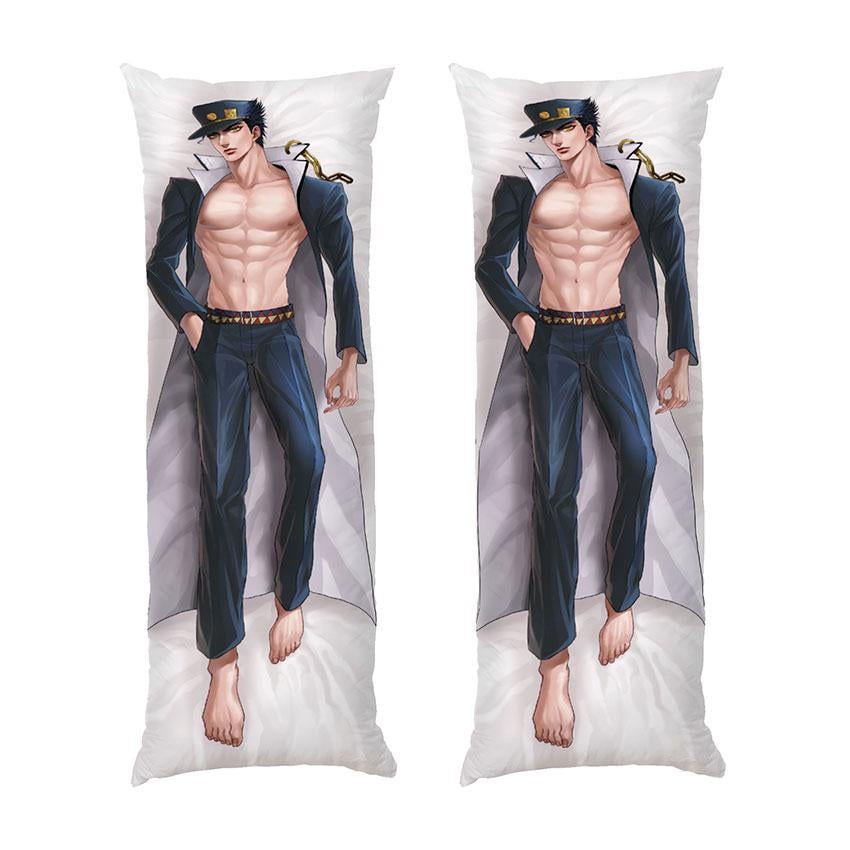Подушка дакимакура JoJo’s Bizarre Adventure Jotaro Kujo габардин 140х45 см (112357-2)