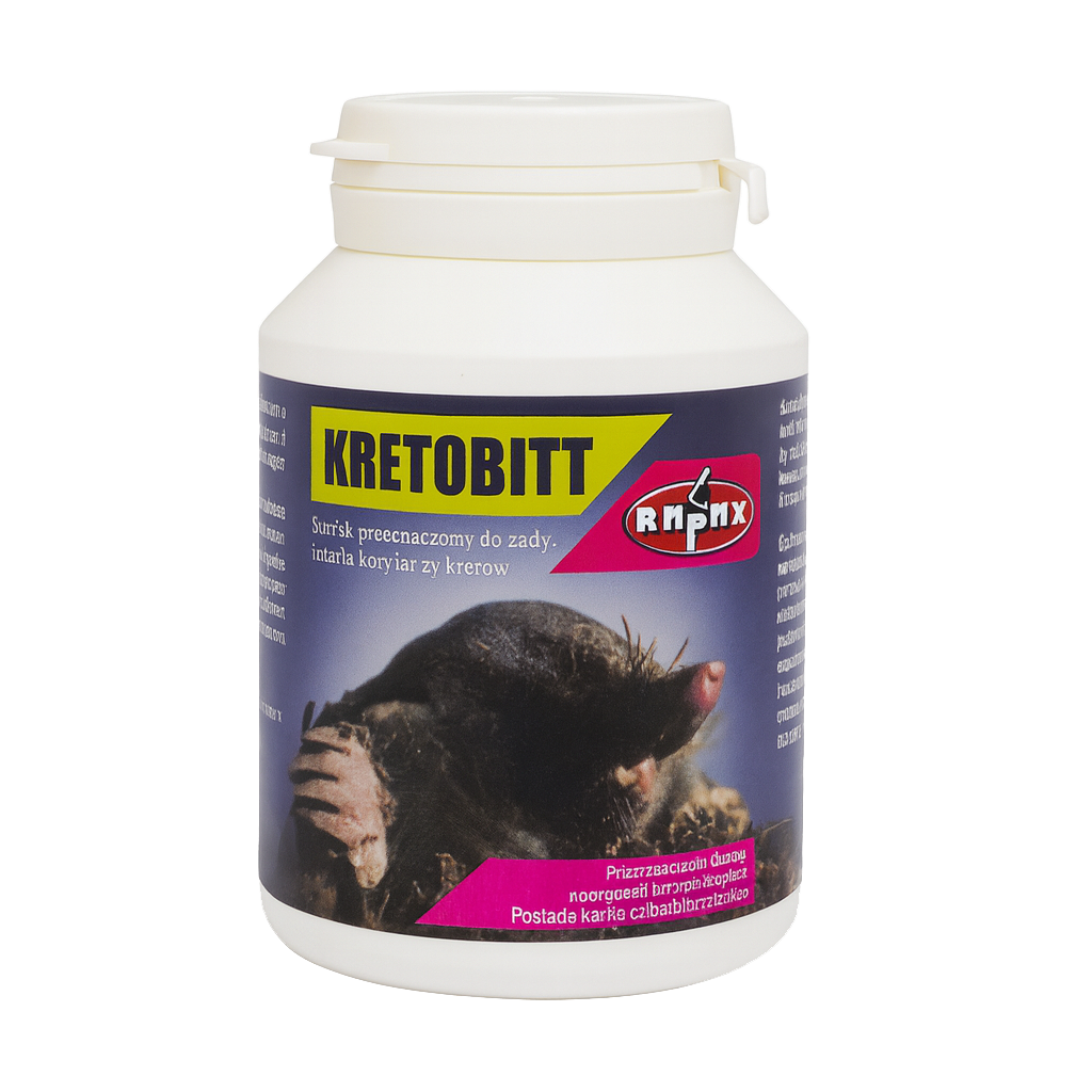 Гранулы для отпугивания кротов Kretobit Rapax 100 г (5901549149012)