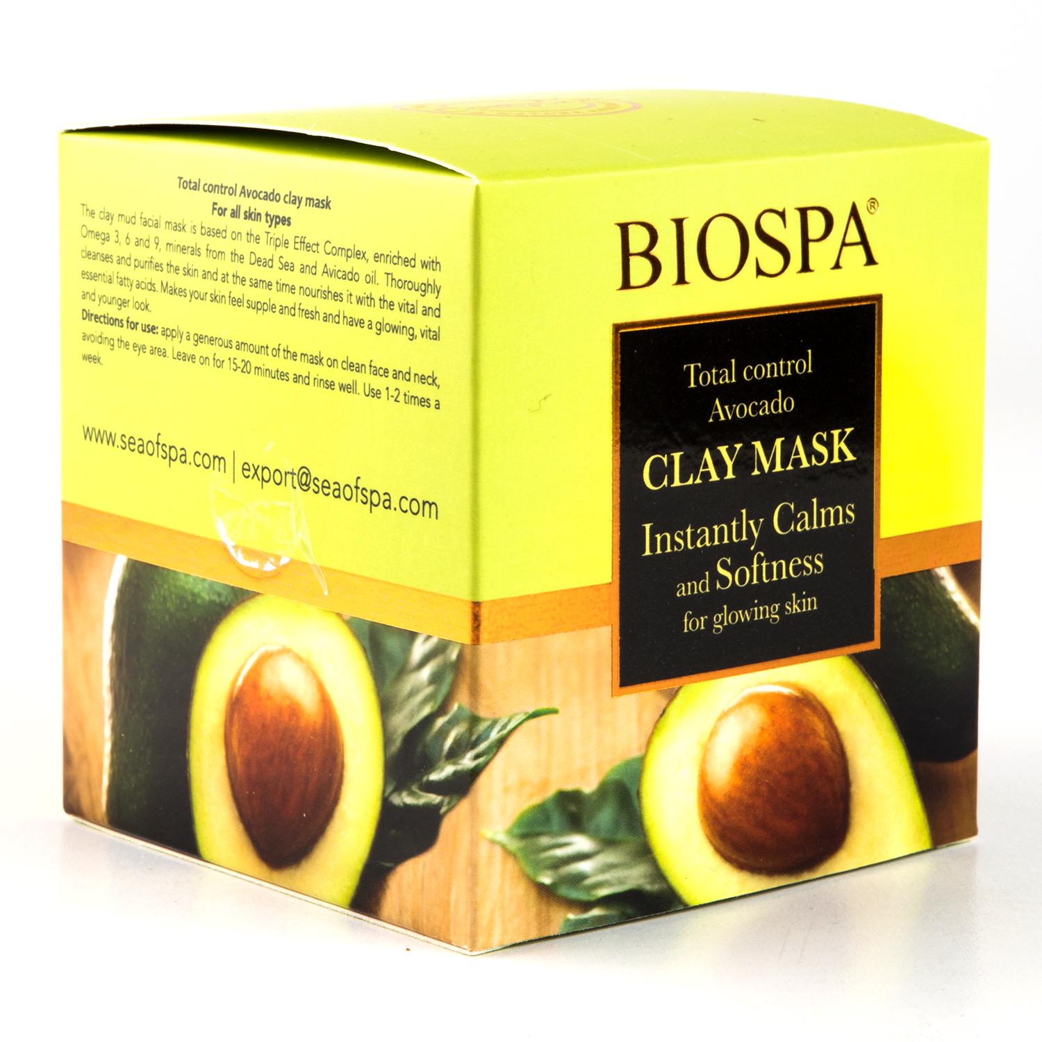 Глиняная маска для всех типов кожи Bio Spa из авокадо 50 мл