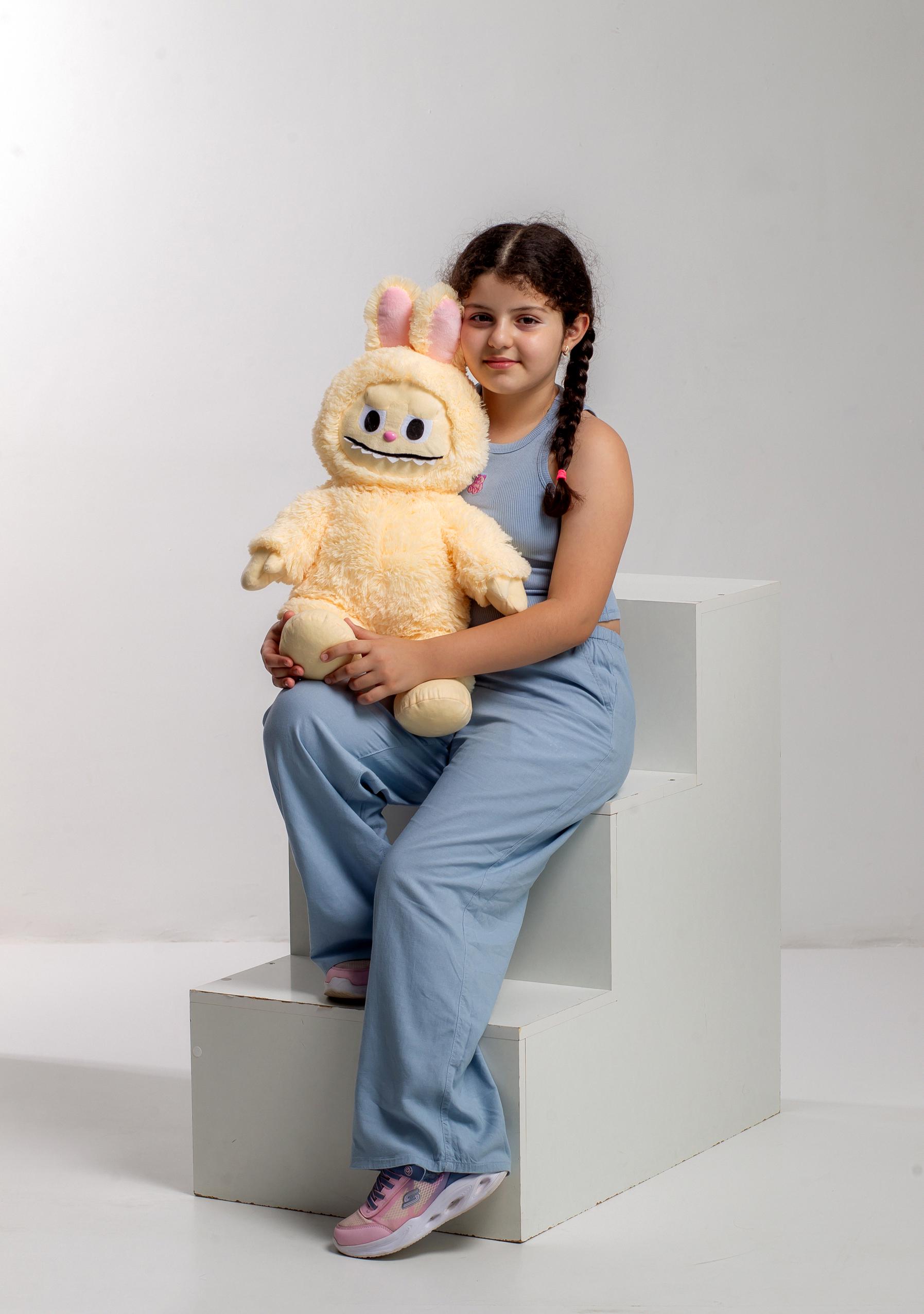 Игрушка мягкая Labubu Бежевый - фото 5 Игрушка мягкая Labubu Бежевый - фото 5