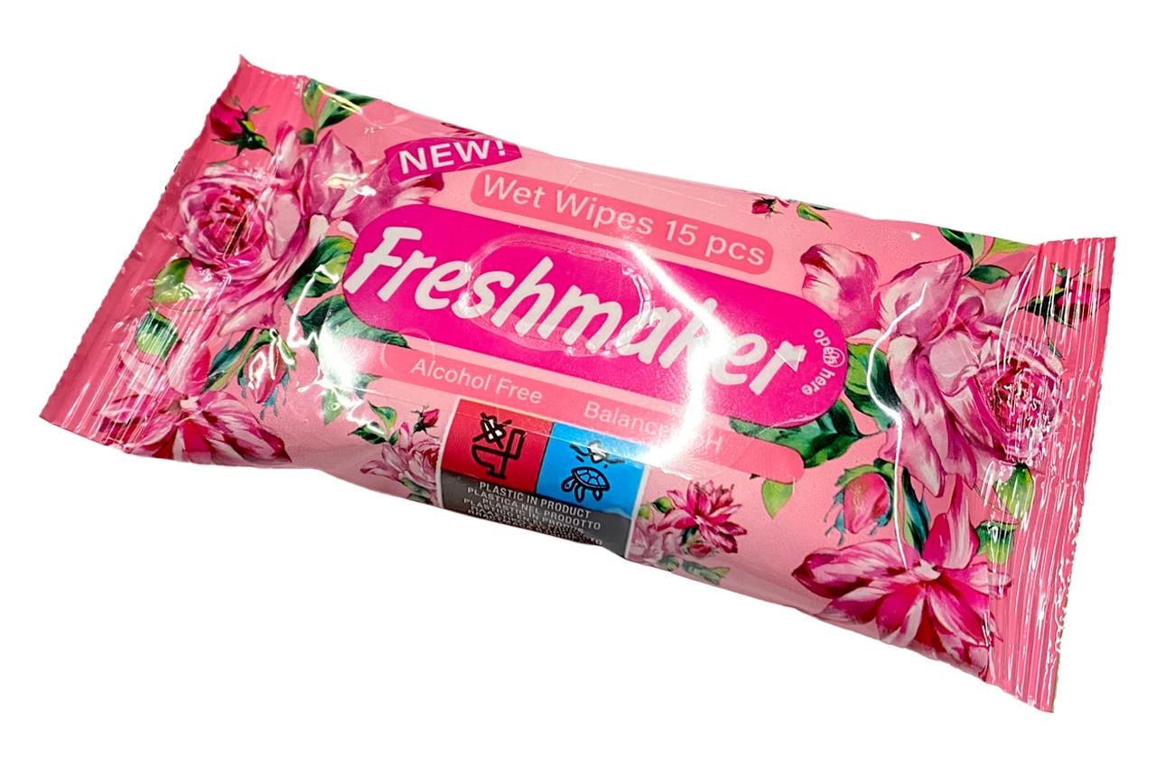 Влажные салфетки Fresh maker 15 шт. (114499)