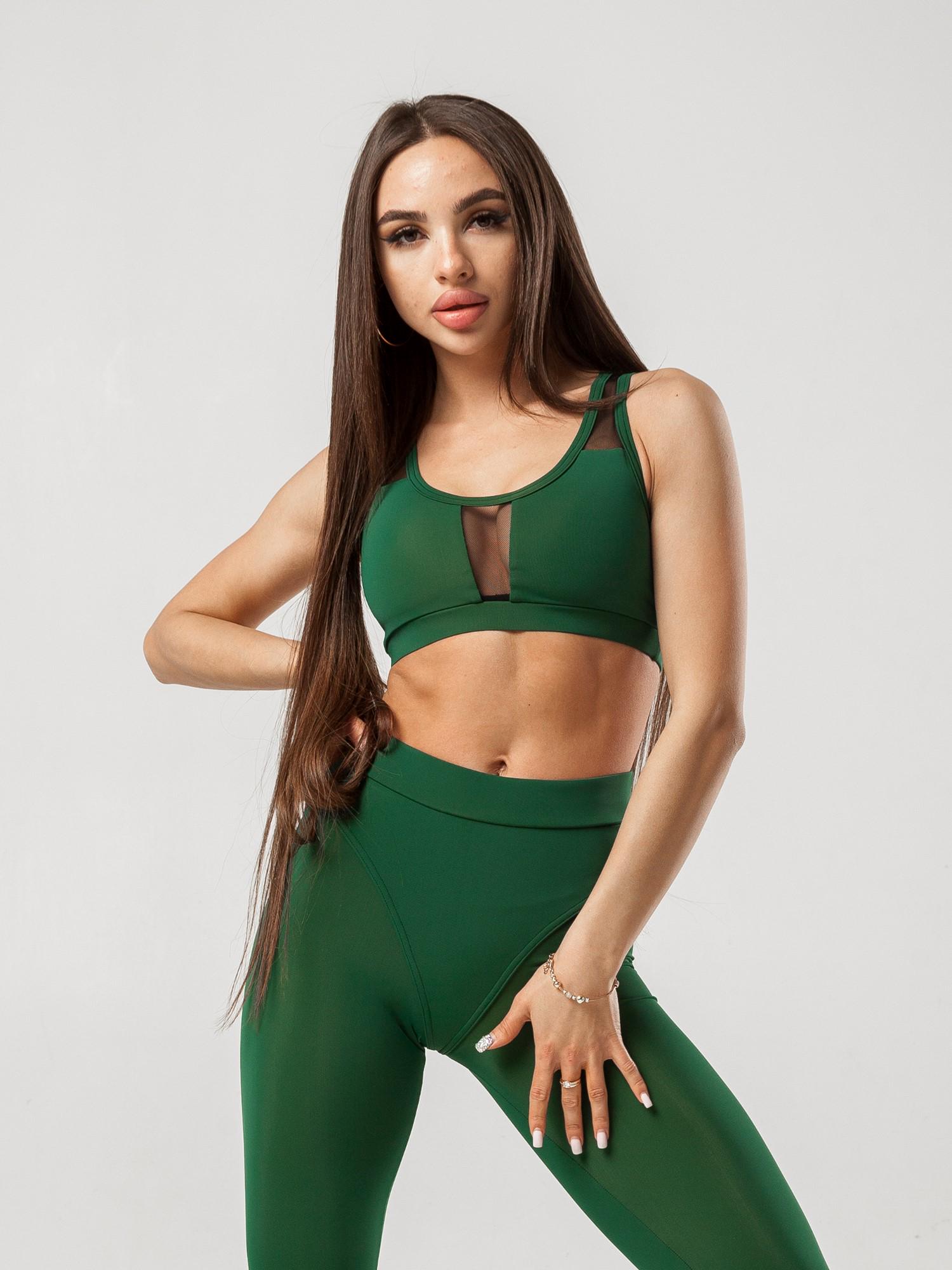 Топ женский Nova Vega Ojos спортивный XS Зеленый (3085-0018-1)