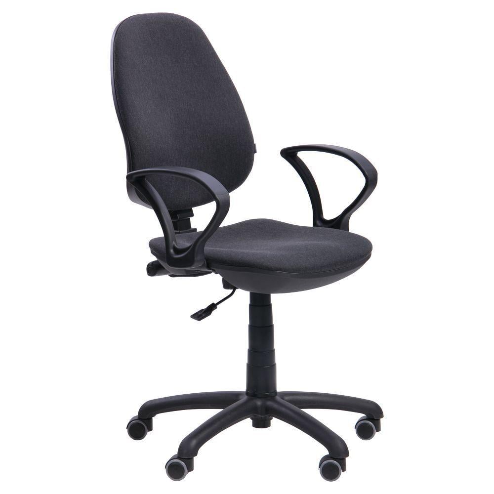 Компьютерное кресло AMF-4 Спринт А-02 пластик/текстиль 930 180x590x590 мм Черный/Темно-серый