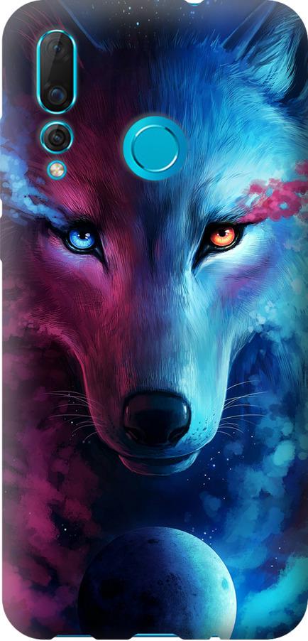 Чехол на Huawei Nova 4 Арт-волк (3999u-1632-42517)