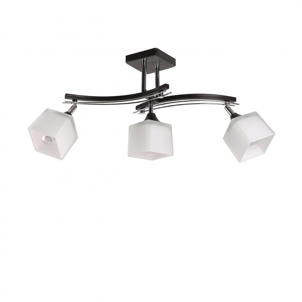 Люстра на 3 плафона Sirius B N1435/3 BK+CH Черный