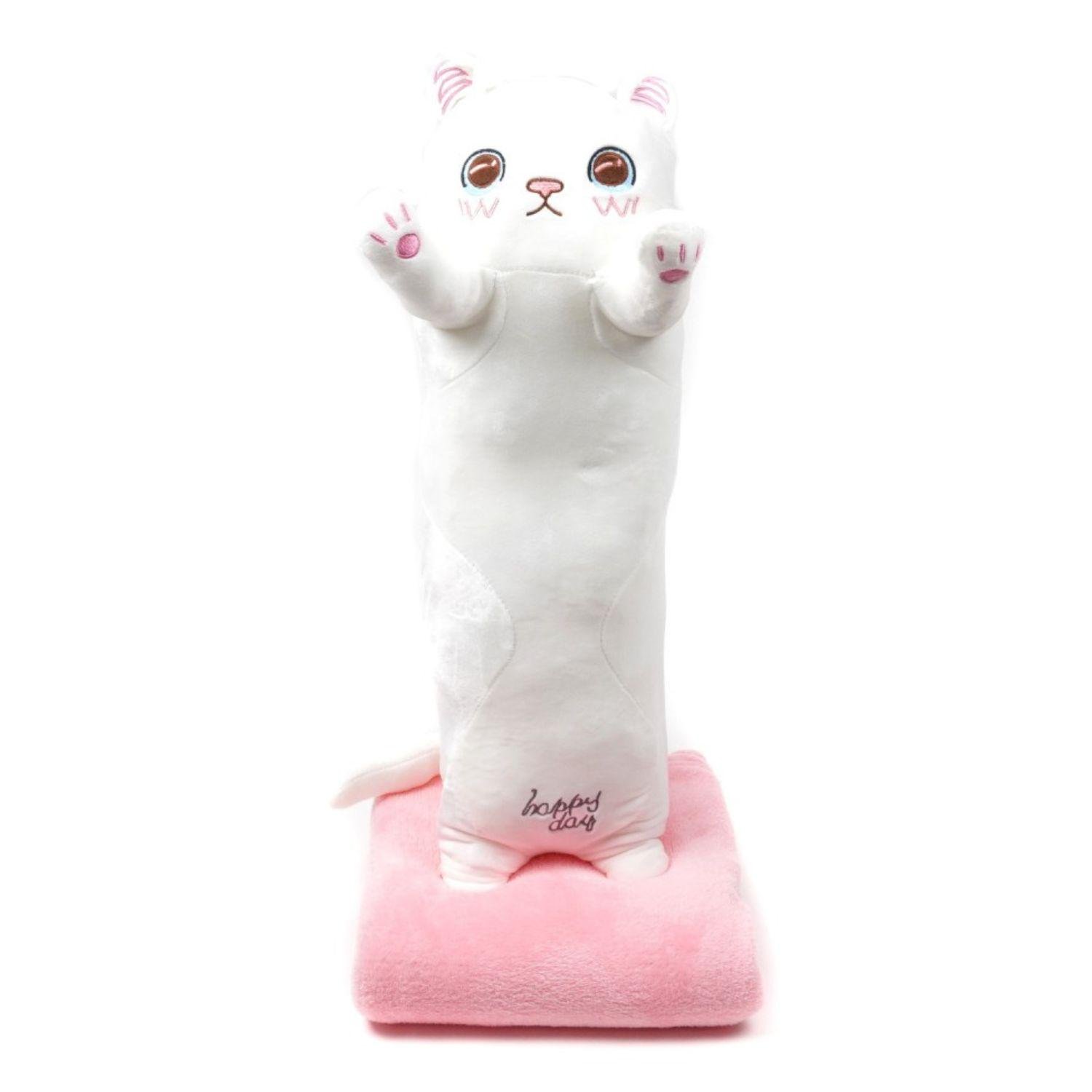 Плед-подушка іграшка Кіт 3в1 60 см (2412) Плед-подушка іграшка Кіт 3в1 60 см (2412)