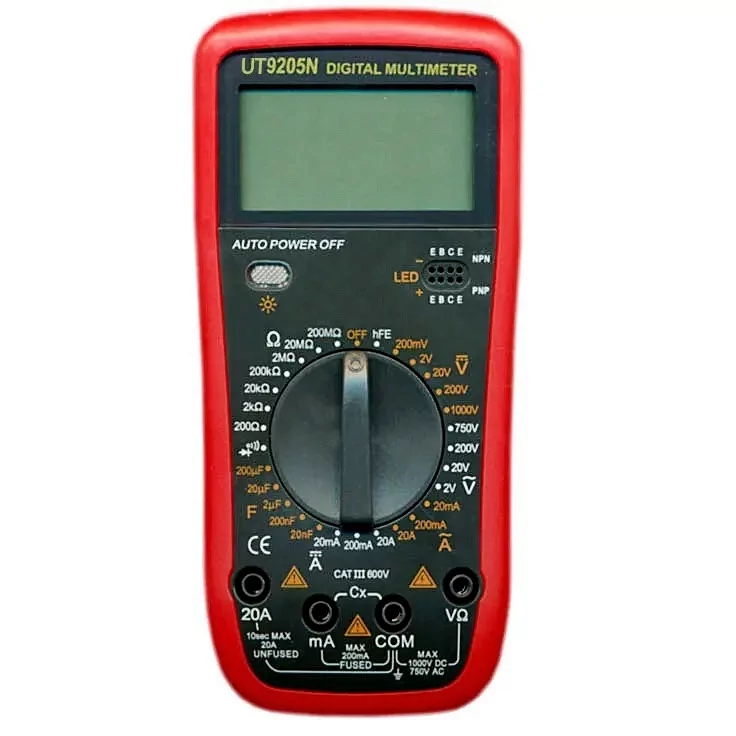 Мультиметр цифровой UT-9205N (9520239) Мультиметр цифровой UT-9205N (9520239)