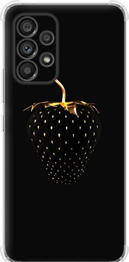 Чехол на Samsung Galaxy A53 A536E Черная клубника (3585sp-2585-42517)