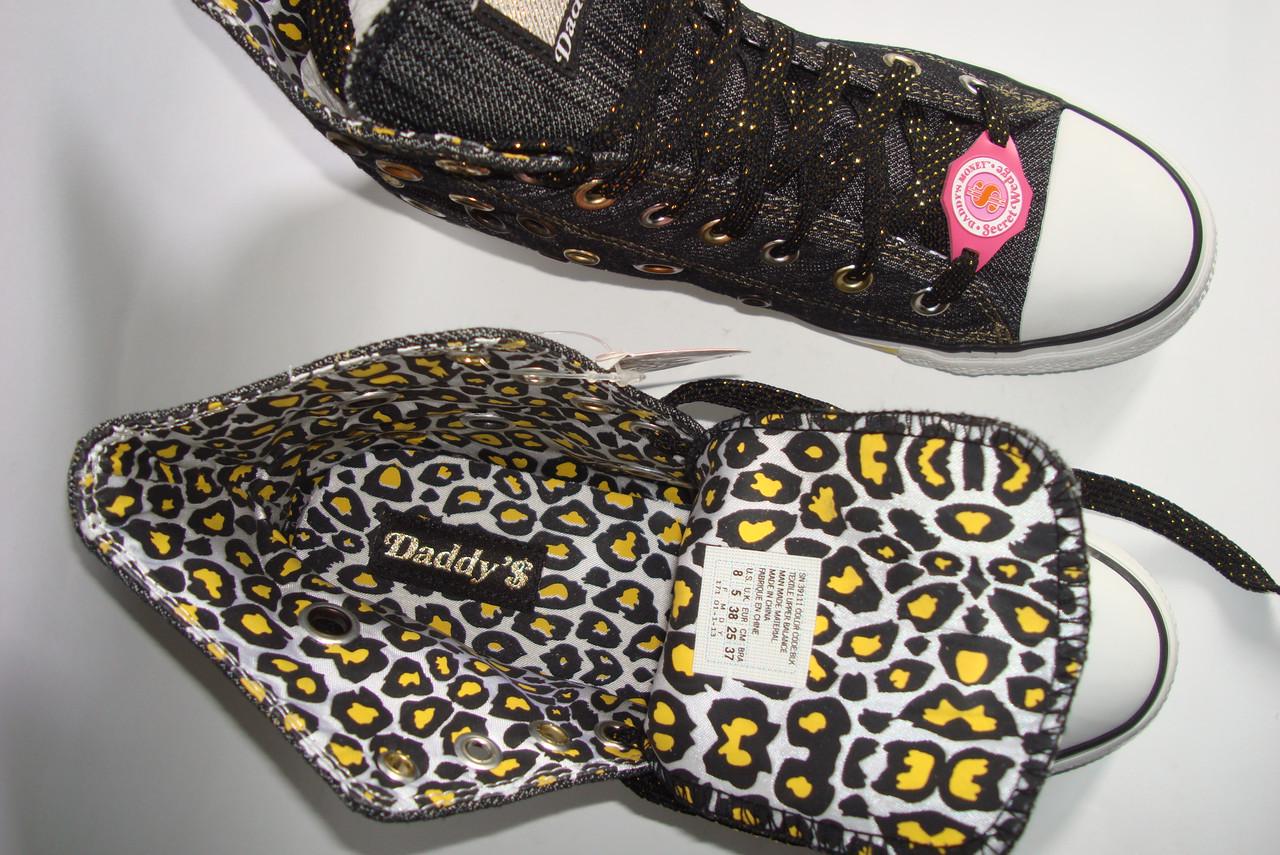 Кеди жіночі Daddy's Money р. 38 25 см Чорний - фото 4 Кеди жіночі Daddy's Money р. 38 25 см Чорний - фото 4