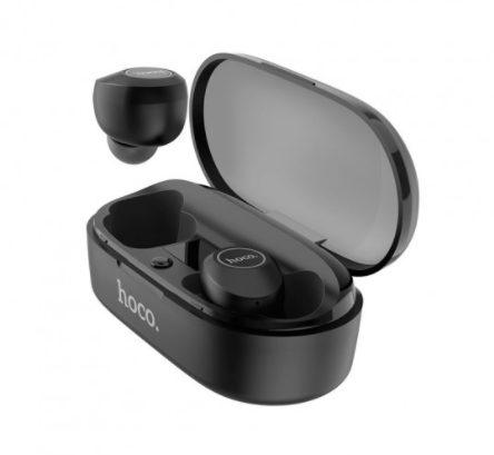 Бездротові Hoco ES24 Bluetooth навушники Joyous з кейсом Чорний