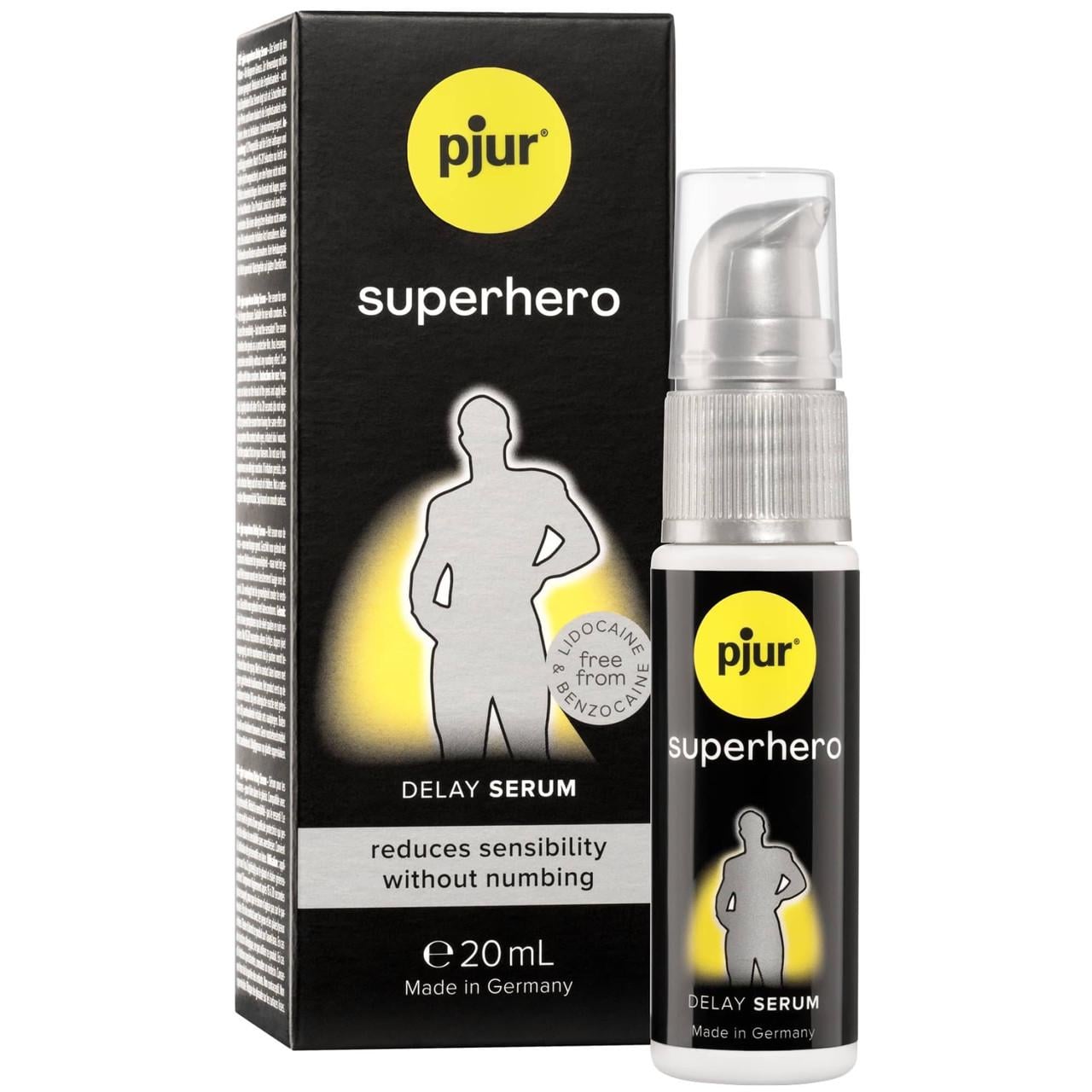 Сыворотка пролонгировочная Pjur Superhero Serum 20 мл (2665441426)
