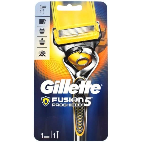 Станок бритвенный GILLETTE Fusion5 ProShield с 1 сменным картриджем