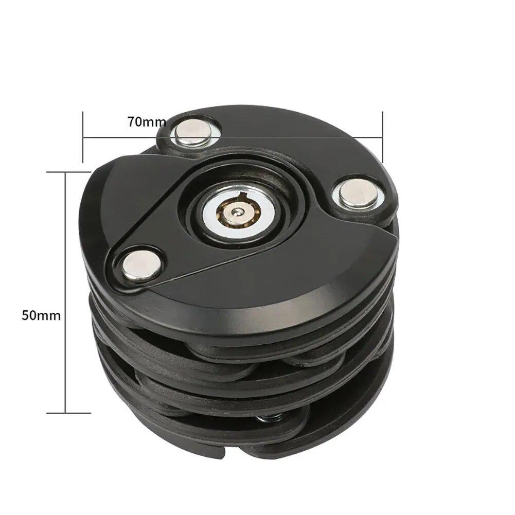 Замок велосипедный Rockbros WL798 65 см Черный (RB-WD798-2410) - фото 3 Замок велосипедный Rockbros WL798 65 см Черный (RB-WD798-2410) - фото 3