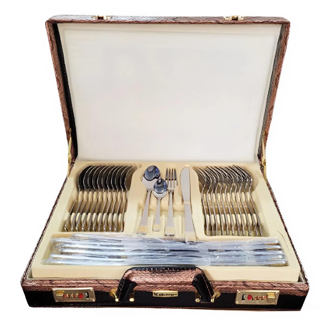 Набор столовых приборов в чемодане Bachmayer на 12 персон 84 пр. (29bd0357)