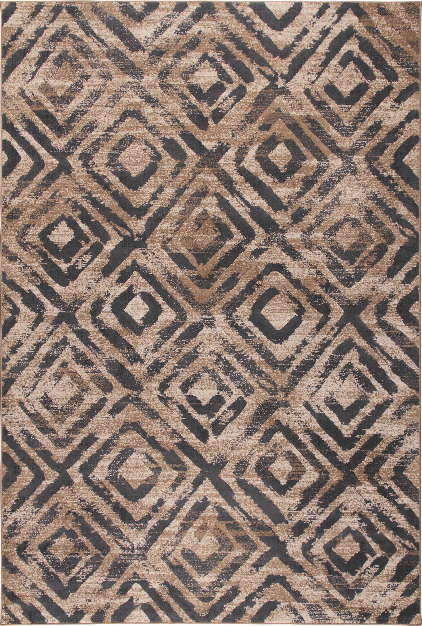 Ковер Karat Prima 21010/391 2x3 м прямоугольный Бежевый/Серый (00-00007138)