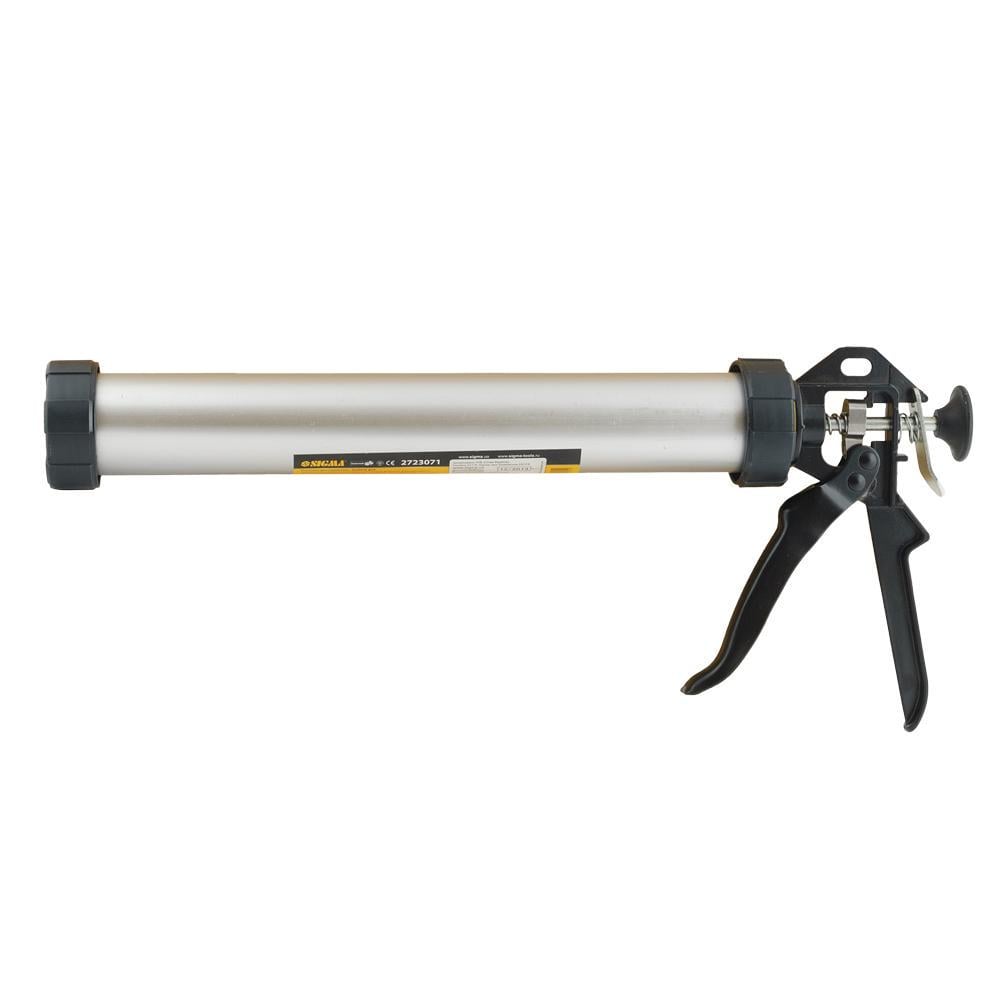 Пистолет для герметиков Sigma алюминиевая туба 225 мм 310 мл (2723051)