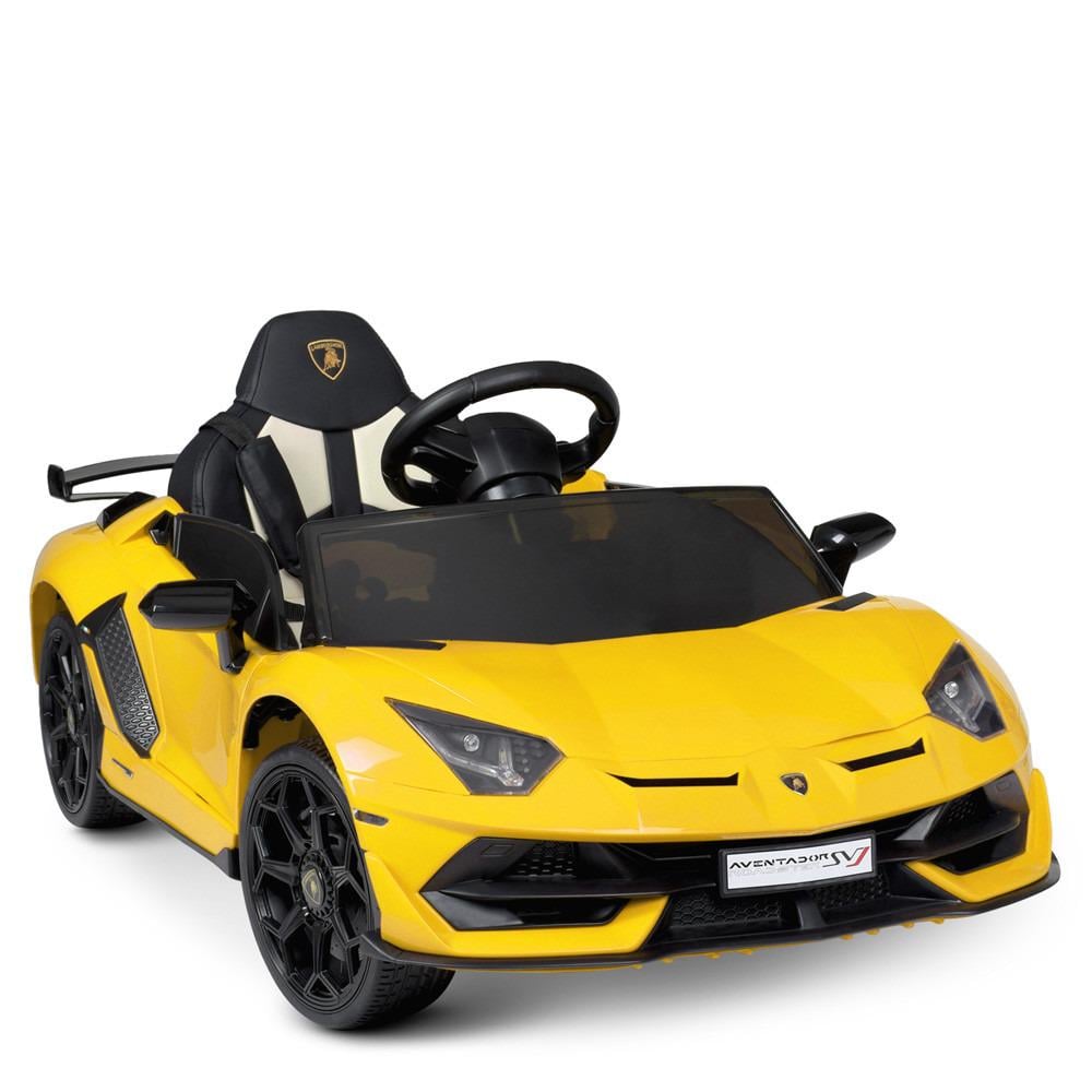 Електромобіль Bambi Lamborghini з пультом керування Жовтий (M 4787EBLR-6)