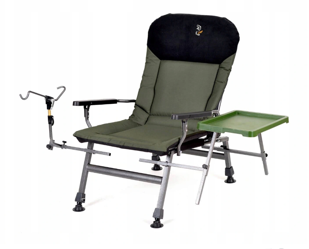 Крісло рибальське коропове Elektrostatyk FK5 St/P NN зі столиком та тримачем вудки - фото 8 Крісло рибальське коропове Elektrostatyk FK5 St/P NN зі столиком та тримачем вудки - фото 8